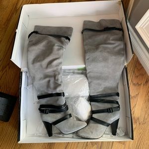 Colin Stuart over the knee boots